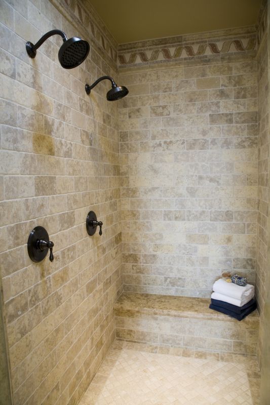 Double Wide Shower Areas